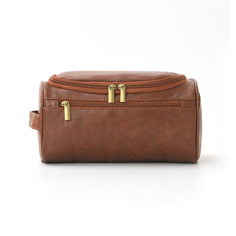 Cosmetic Bag Made of High-Quality Artificial Leather Bowlift