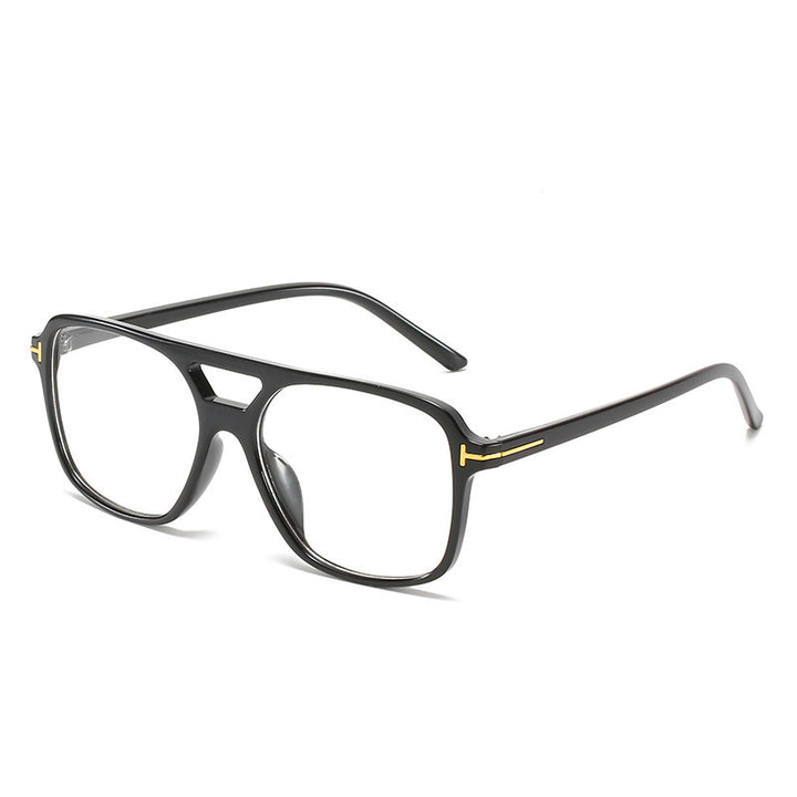 Bold Geometric Frame Glasses Bowlift