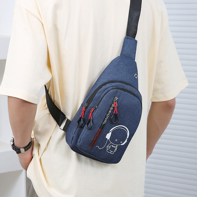 Trendy Street Style Sling Backpack Bowlift