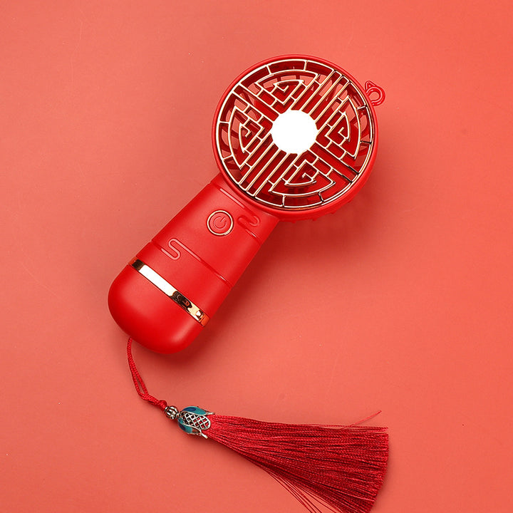 Women's Portable Hand Fan with Elegant Design Bowlift