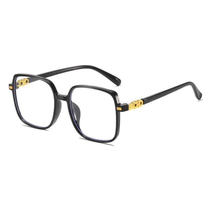 Chic Transparent Square Frame Glasses Bowlift