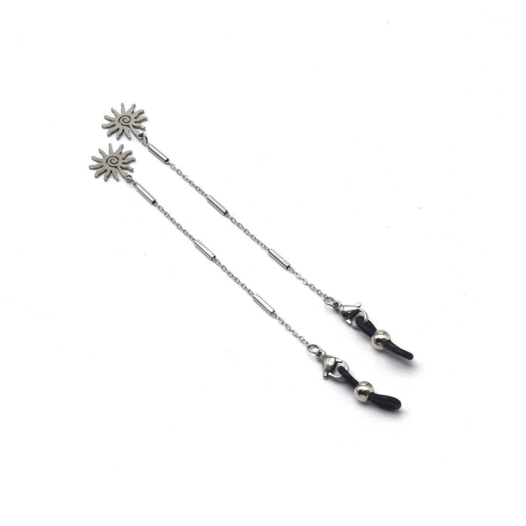 Decorative Sun Charm Eyewear Chain Bowlift