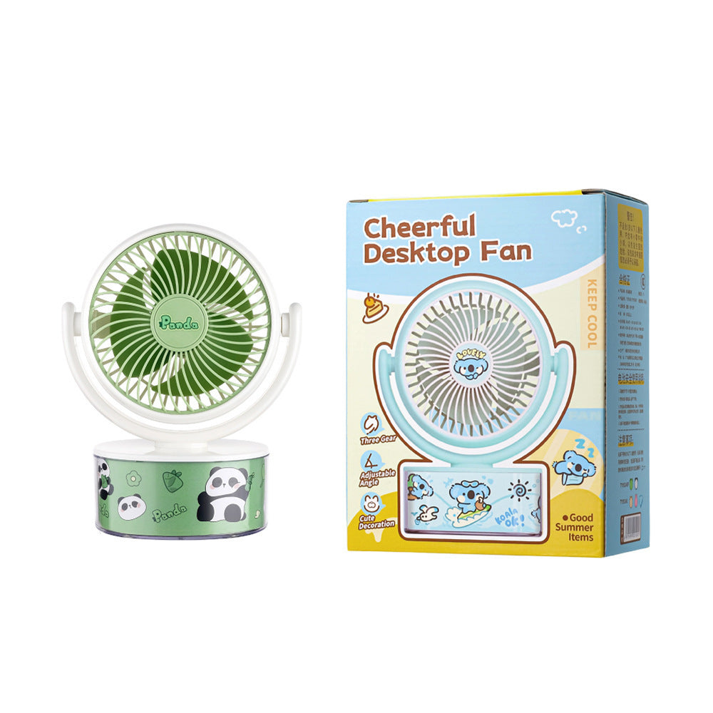 Portable Cute Desktop Fan Bowlift