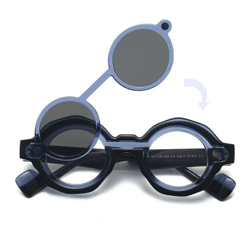 Ladies fashionable sunglasses with unique round design Bowlift