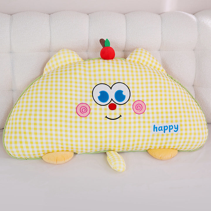 Cozy animal cushion with cheerful design Bowlift