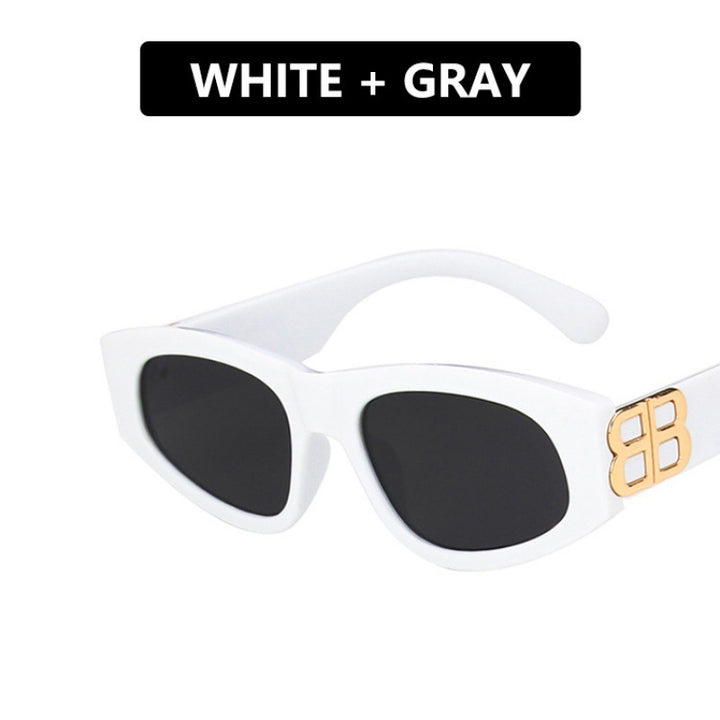 Women's fashionable cat-eye sunglasses with luxurious accents Bowlift