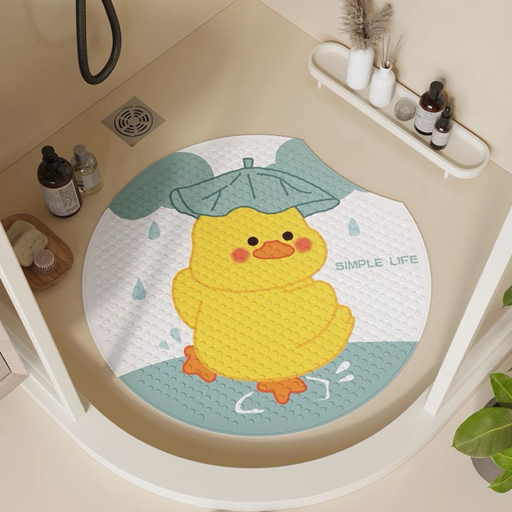 Plush Cartoon Bath Mat Bowlift