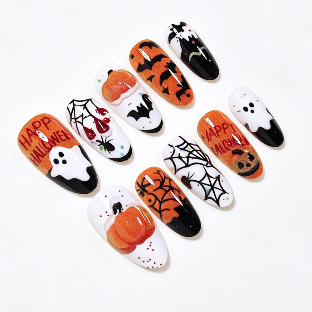 Halloween Theme Nail Art Bowlift