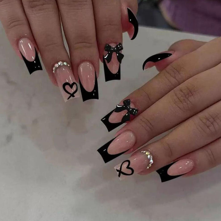 Artistic Statement Press-On Nails Bowlift