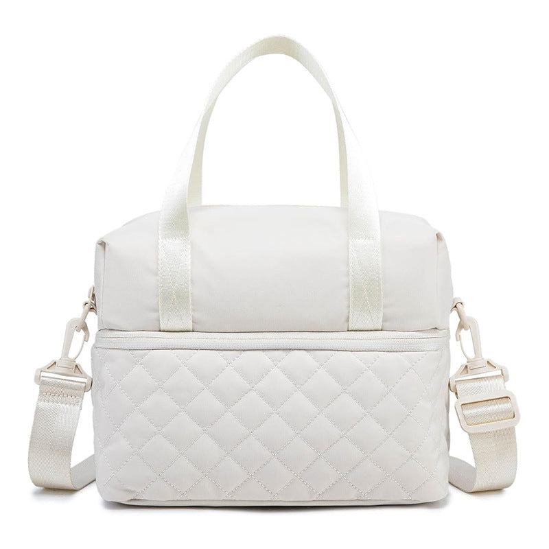 Practical Quilted Tote Bag Bowlift