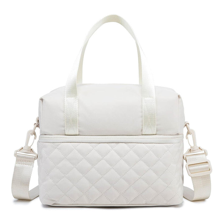 Practical Quilted Tote Bag Bowlift