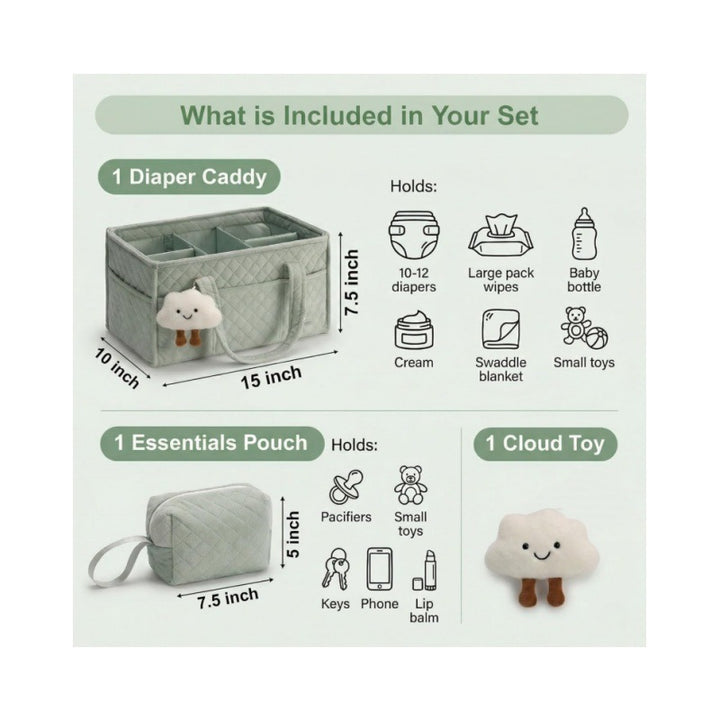 Multifunctional Wrap Organizer Bag Bowlift
