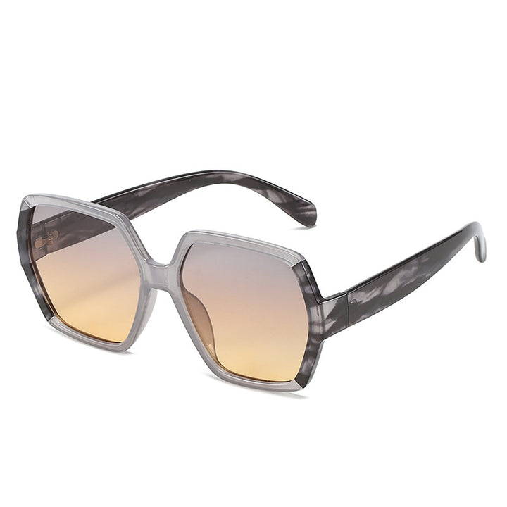 Women's stylish oversized sunglasses with elegant square frame Bowlift