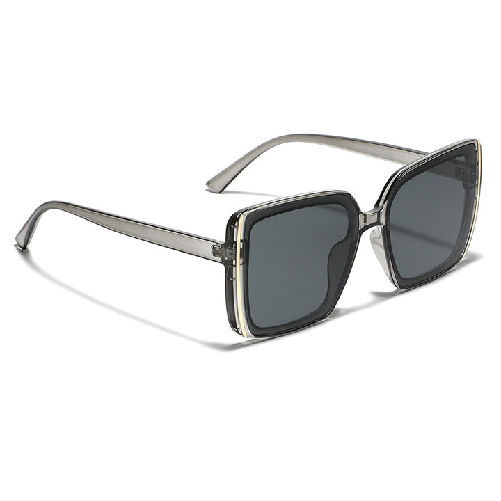 Women oversized designer sunglasses with unique frame Bowlift
