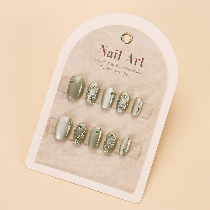 Themed Nail Art Press-On Nails with Cute Character and Bow Designs Bowlift