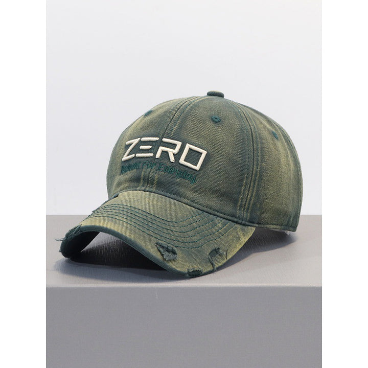 Men's Distressed Cotton Baseball Cap Bowlift 1784270076