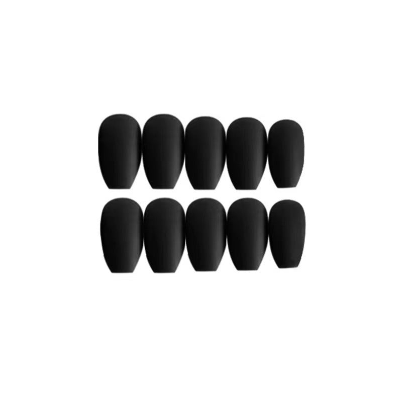 Frosted artificial nails in an elegant design Bowlift