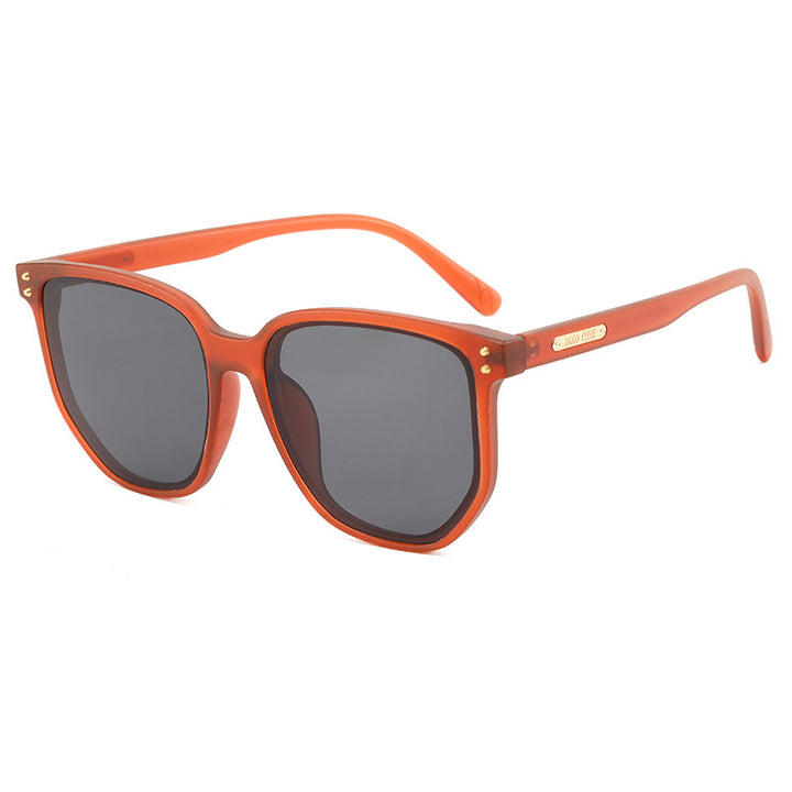 Women's Fashionable Oversized Sunglasses with Sturdy Plastic Frame Bowlift