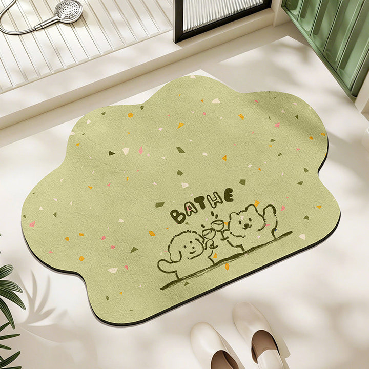 Cartoon Character Bath Mat
