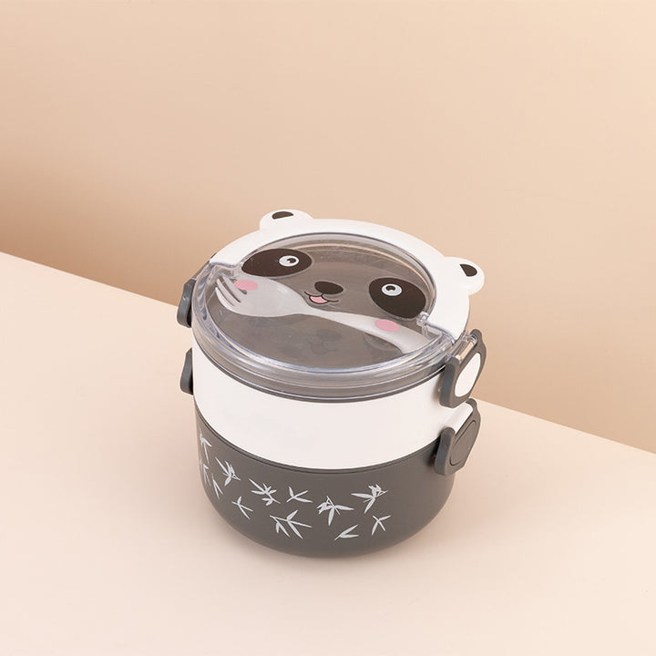 Cute Panda-Themed Food Storage Container