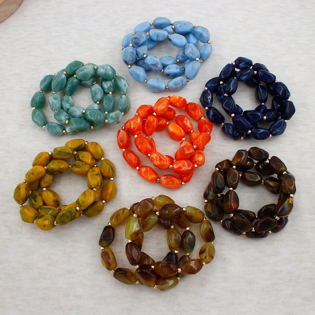 Artisan Handcrafted Beaded Bracelet Bowlift
