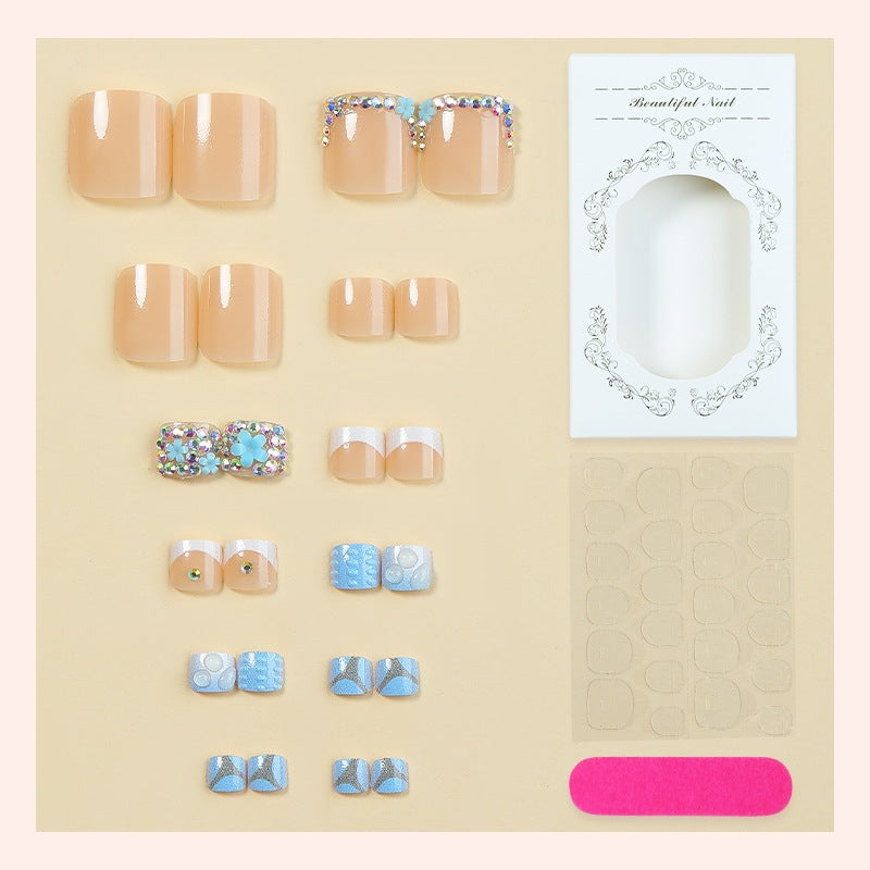 Glamorous artificial nail creation with elegant embellishments Bowlift