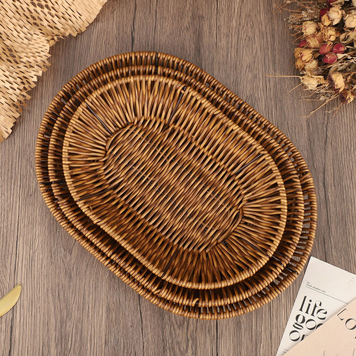 Decorative Woven Basket Bowlift