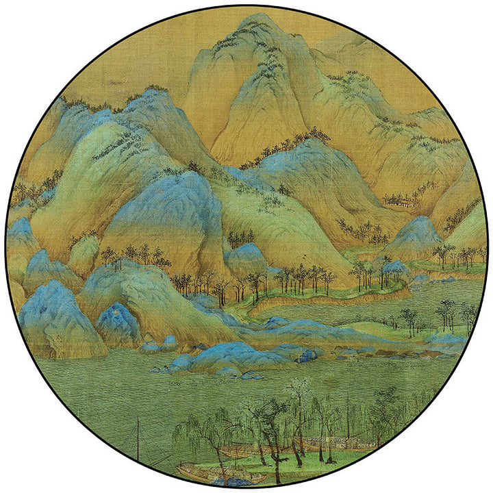 Artistic Round Table Mat
