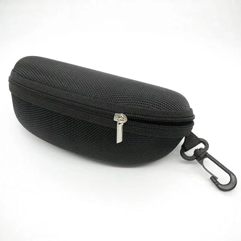 Protective hard shell eyeglass case with wrist strap Bowlift