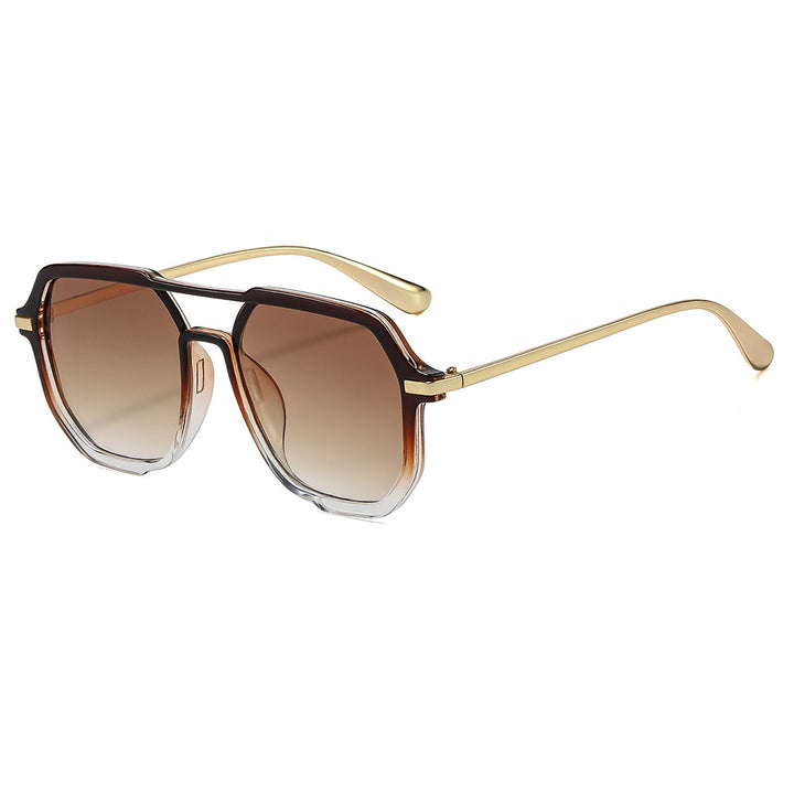 Fashion-Forward Hexagonal Sunglasses Bowlift
