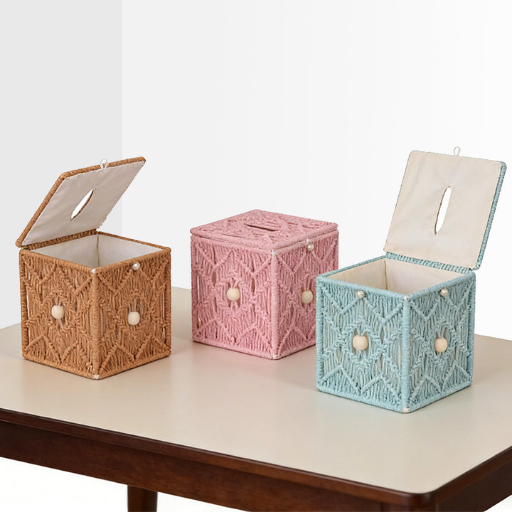 Macrame Storage Box Bowlift