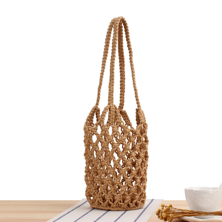 Trendy Macrame Beach Bag Bowlift