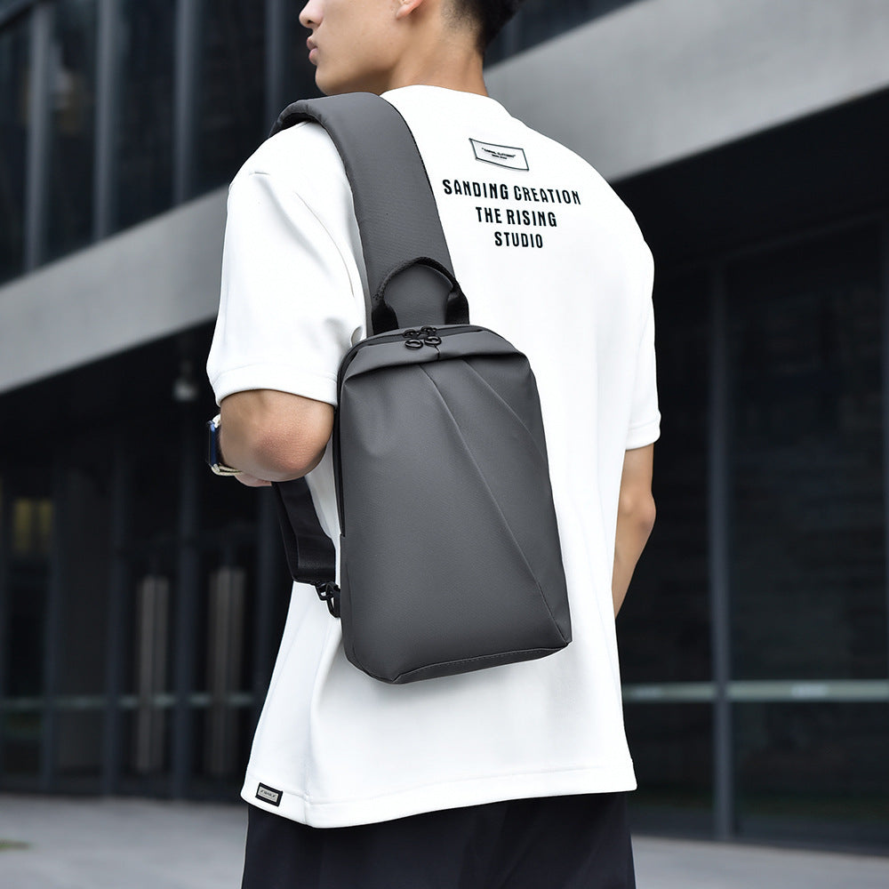 Sleek Water-Resistant Sling Bag Bowlift