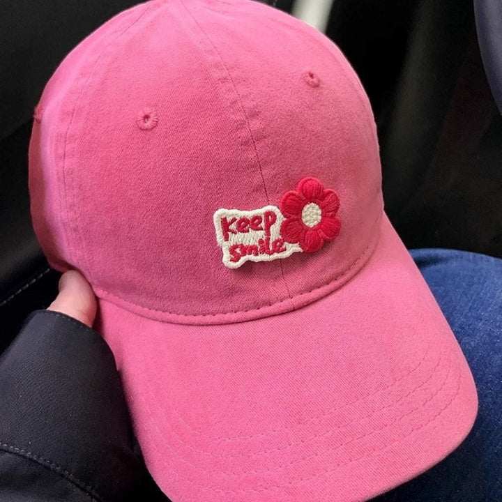 Women's Embroidered Motivational Baseball Cap Bowlift