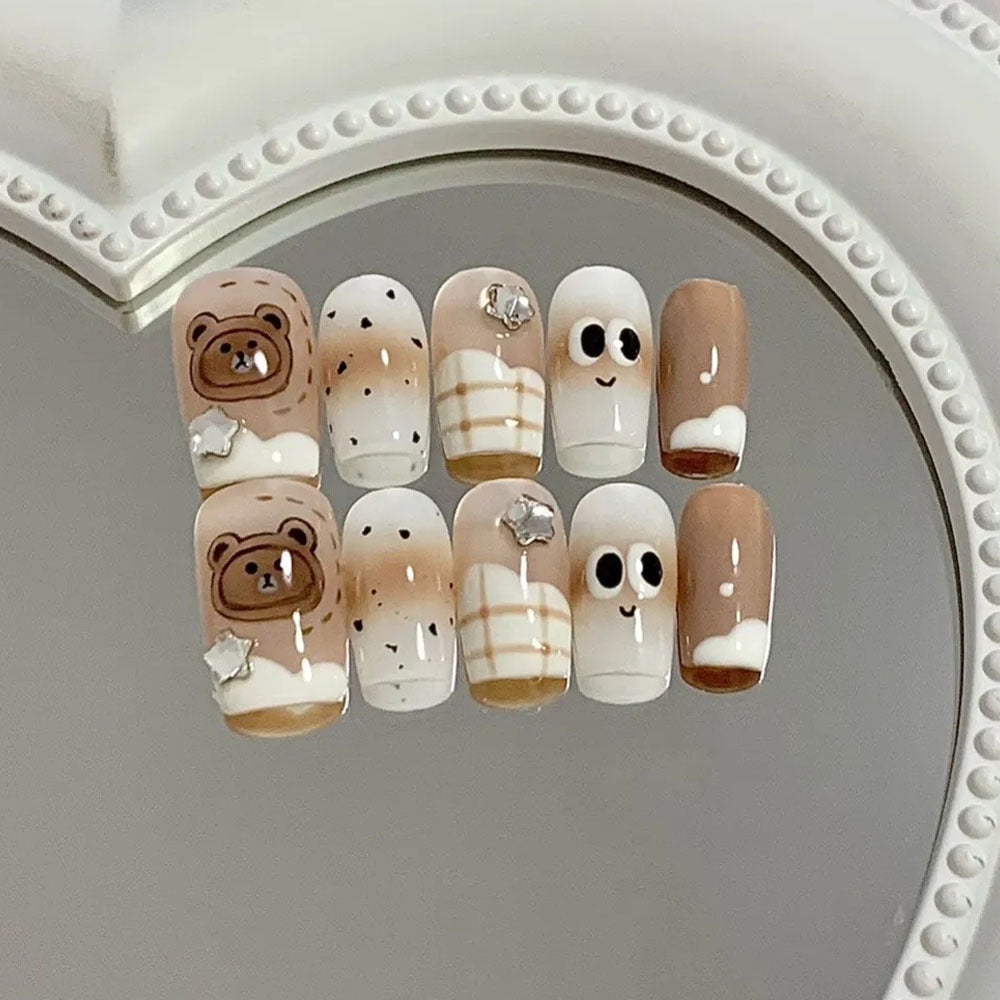 Creative Nail Art in Cute Animal Design Bowlift