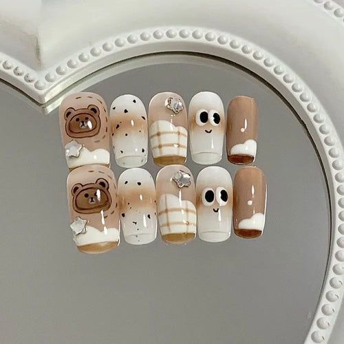 Creative Nail Art in Cute Animal Design Bowlift