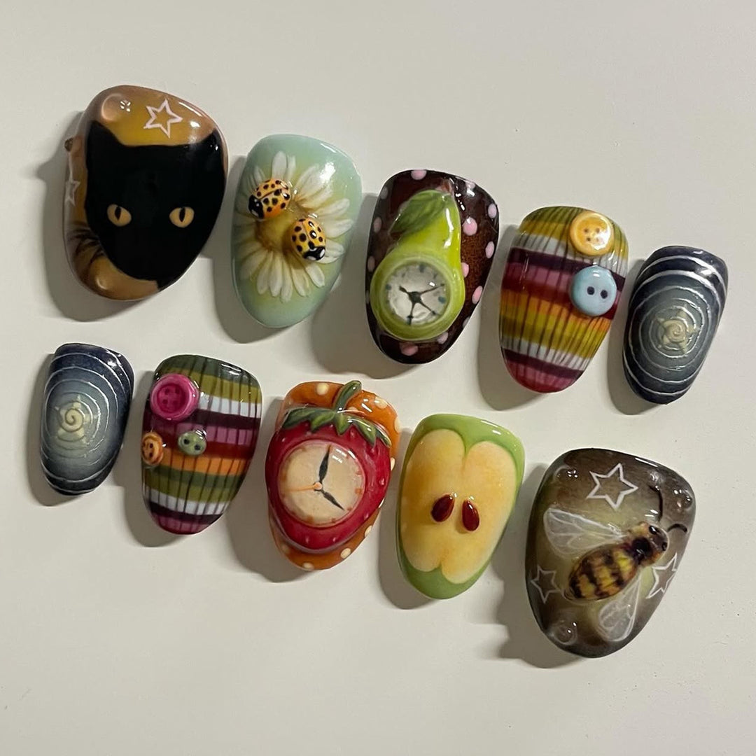 Artistic Nail Decoration Set Bowlift