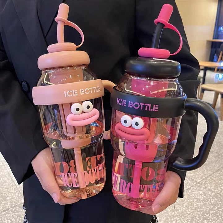 Unisex Water Bottle with Funny Design Bowlift