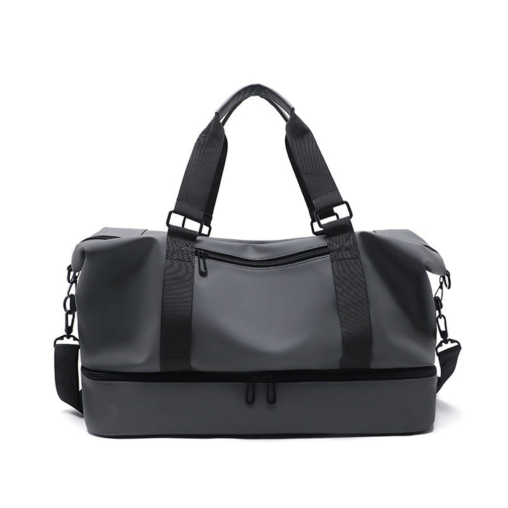 Sporty and Water-Repellent Duffel Bag with Adjustable Carrying System Bowlift