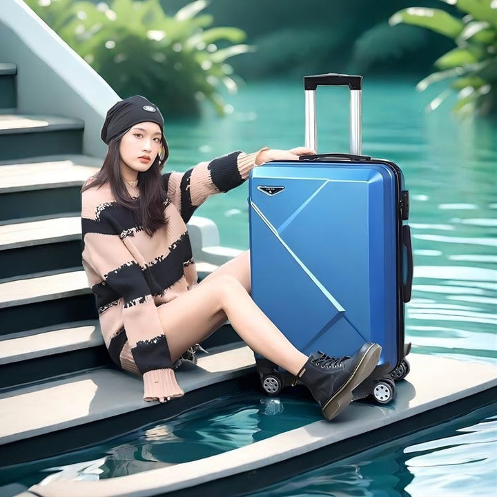 Hardshell Suitcase with Modern 360-Degree Wheels and Secure Combination Lock Bowlift