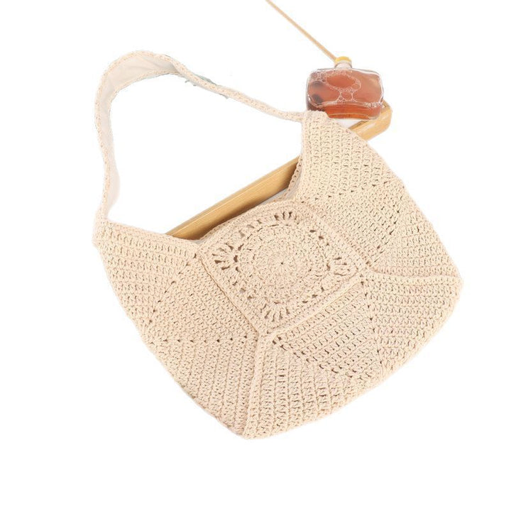 Handcrafted Macrame Shoulder Bag Bowlift