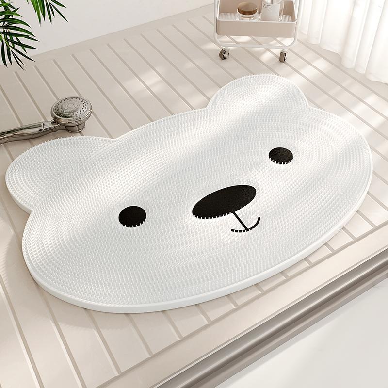 Cute Fish-Shaped Bath Mat Bowlift
