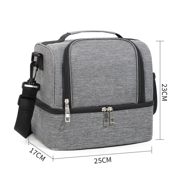 Insulated picnic bag with practical compartments Bowlift