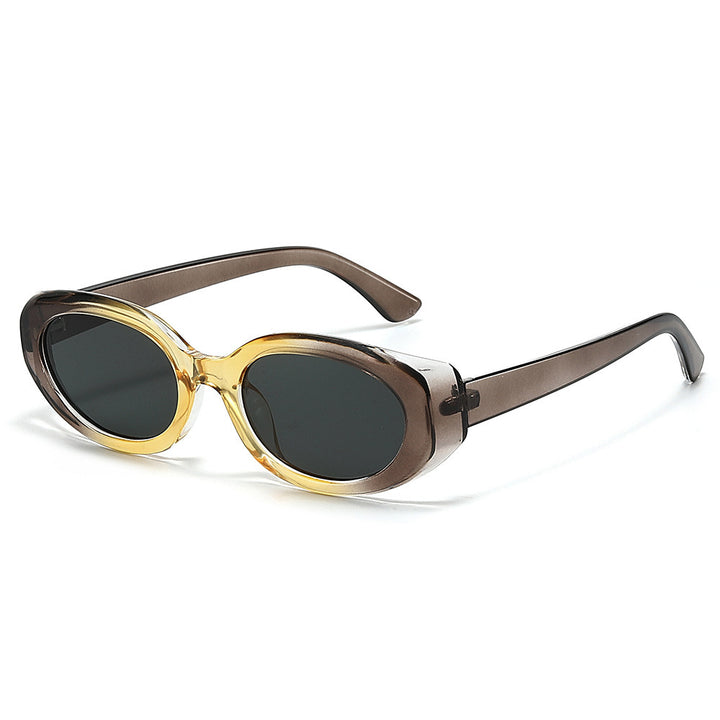 All-Day Comfort Retro Oval Sunglasses Bowlift