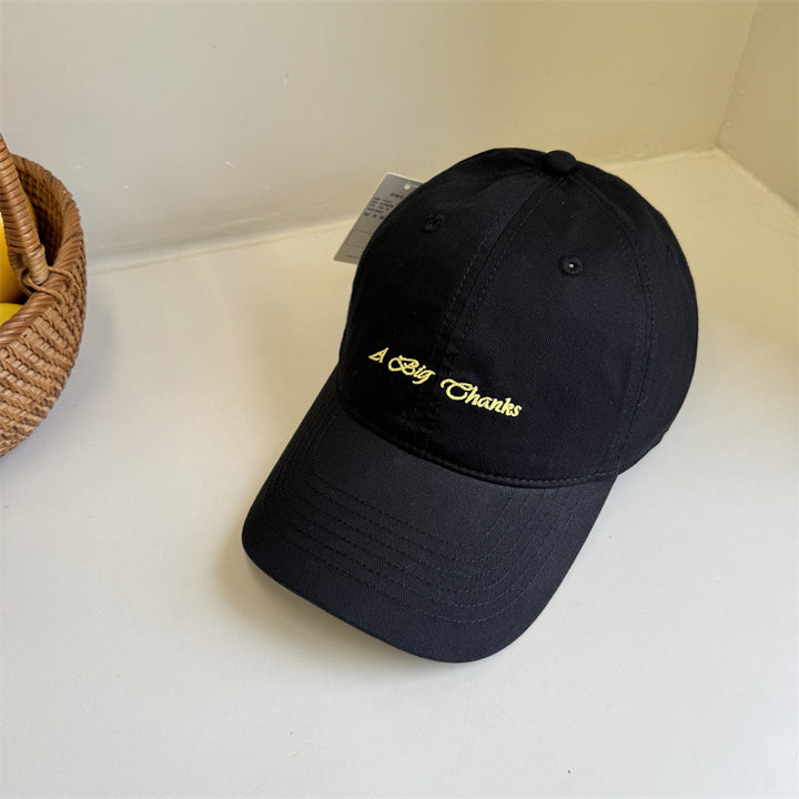 Women's Classic Embroidered Cotton Baseball Cap Bowlift