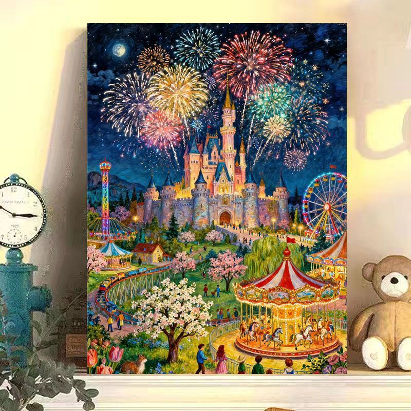 Fantasy Park Adventure Wall Art Bowlift