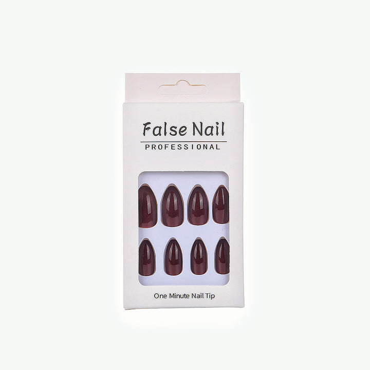 Acrylic nails with elegant almond shape Bowlift