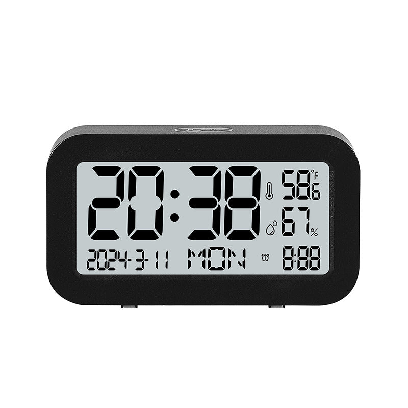 Digital Multi-Function Alarm Clock with Weather Display Bowlift