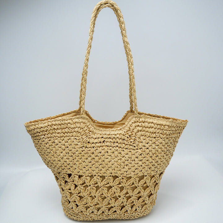 Elegant and Woven Beach Bag Bowlift