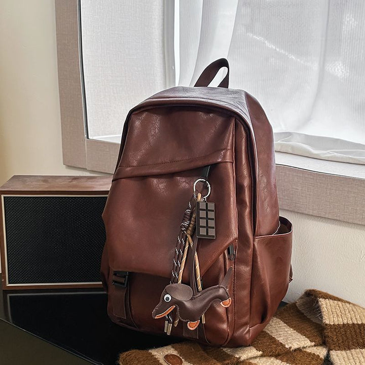 Urban Leather Backpack Bowlift
